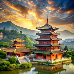 Fototapeta premium ancient china