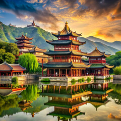 Fototapeta premium ancient china