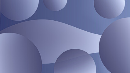 Gradient grey waves pattern for background design 