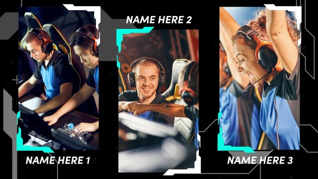 E-sports Gaming Group Tournament Template