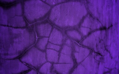 Solid violet purple empty space paper background, neon purple brick wall texture for pattern background. abstract architectural wide panorama brick work wall for rustic, industrial.