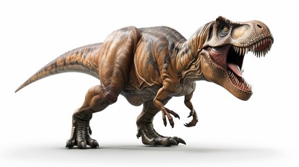 Dinosaurus rex from the Cretaceous era in 3D