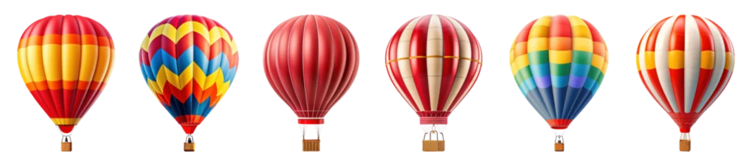 Fototapeten Hot air balloon png on transparent background © Rawpixel.com