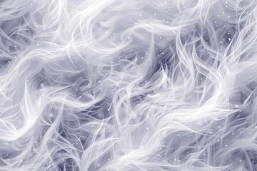 Obraz premium Close up of white feathers on a black background. Perfect for fashion or beauty concepts