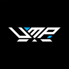 UMP letter logo vector design, UMP simple and modern logo. UMP luxurious alphabet design