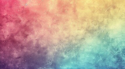 Fototapeta premium Blurred vibrant gradient with grain noise effect for design, social media, trendy, vintage, brochures, banners, etc.