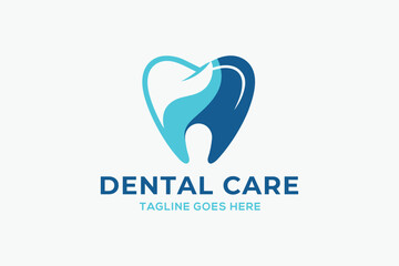 Modern logo of a dental clinic