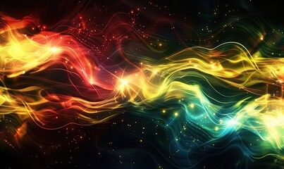 abstract light technology background glows in the dark of comeliness