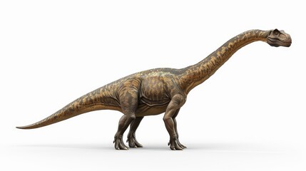 3D illustration of Brachiosaurus altithorax from the Late Jurassic (182 million years ago)