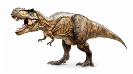 A transparent background PNG image of tyrannosaurus rex, t-rex, t rex, a dinosaur