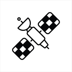 Satellite  Icon editable stock vector icon