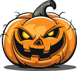 Halloween pumkin icon. vector illustration.