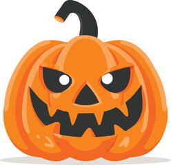 Halloween pumkin icon. vector illustration.