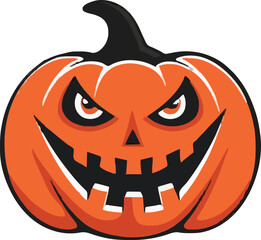 Halloween pumkin icon. vector illustration.