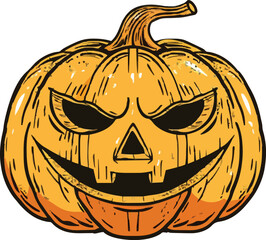 Halloween pumkin icon. vector illustration.