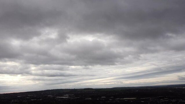Rolling Clouds in the Morning 4K