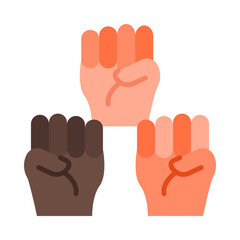 Movement  Vector Flat Icon Design