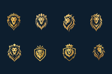 Obraz premium Lions head
