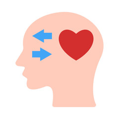 Empathy Vector Flat Icon