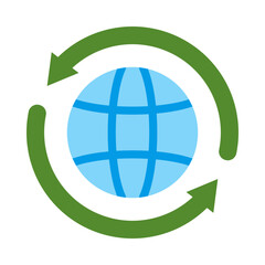 Worldwide Vector Flat Icon