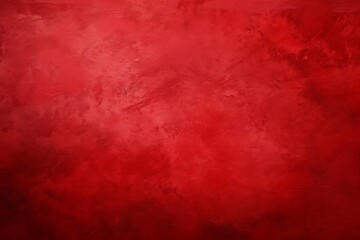 Abstract red background with a bright light spot in the middle, copy space