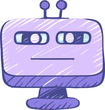 programacion y robotica, icon uneven fill