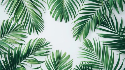 flat lay of palms on a white background,in the style of digital minimalism,pattern,bold color,beautiful,art-director photography