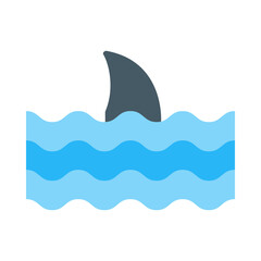 Fins Vector Flat Icon