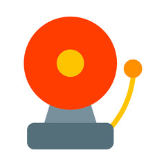 Fire Alarm Vector Flat Icon