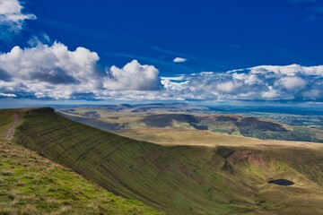 View of Pen y Fan, Brecon Beacons National Park, Wales