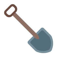 Shovel Vector Flat Icon