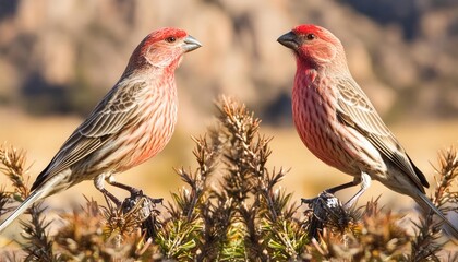 House Finch in its natural environment , generated by AI