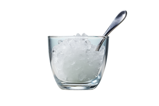 Ice Dancer in Glass Realm on a Clear PNG or White Background.