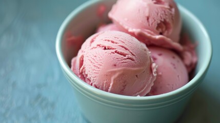 Ice cream sweet food illustrattion generated by AI