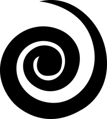 Swirl, sworls, twirls and spiral vector . Helix, volute shapes with rotation, revolve ripple effect. Spiral icons, abstract vector background or logo or icon isolated on transparent background.