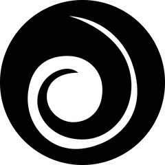 Swirl, sworls, twirls and spiral vector . Helix, volute shapes with rotation, revolve ripple effect. Spiral icons, abstract vector background or logo or icon isolated on transparent background.
