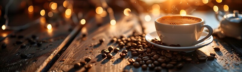 Crédence de cuisine en verre imprimé coffee background