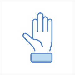 Gloves  Icon editable stock vector icon