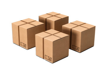 The Quad Squad: A Harmonious Union on a Clear PNG or White Background.