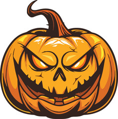 Halloween pumkin icon. vector illustration.