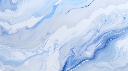 Obraz premium White and blue marble background