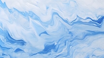 Obraz premium White and blue marble background