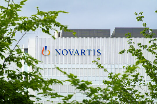 Basel, Switzerland - May 18, 2024: Headquarters of Novartis or Novartis Campus