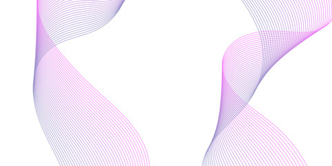 Abstract colorful flowing wave curved lines, Social network communication, technology curve line background. Digital shiny moving lines design element. Modern gradient flowing wave lines. Futuristic.