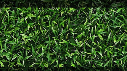 Delicate grass seamless pattern for wedding and party decor