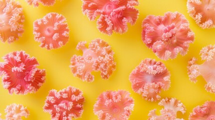 Fototapeta premium pink sea corals.