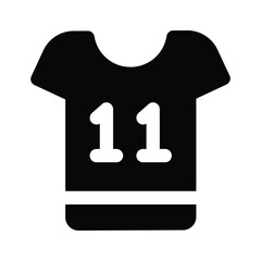 Take a look at this amazing icon of sports shirt, sportswear vector design