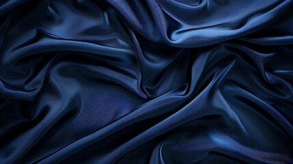 Fototapeta premium Tranquil Midnight Serenity - Deep Navy Blue Background in Analogous Color Scheme for Elegant Digital Design