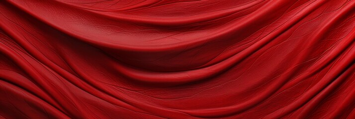 Obraz premium red banner with copy space texture paint layer burgundy