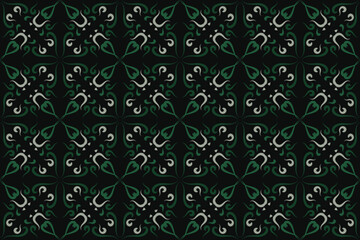 oriental pattern. vintage background with Arabic ornaments. Pattern, background or wallpaper for your design. Textile ornament. Vector illustration.